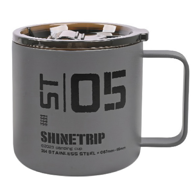 ShineTrip 山趣 ST-05系列 戰術露營杯, 燃盡灰, 1個