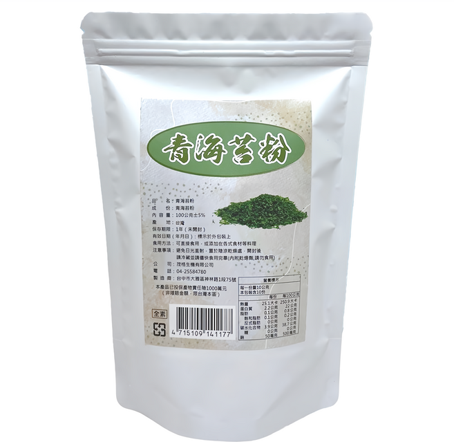 茂格生機 青海苔, 100g, 1包