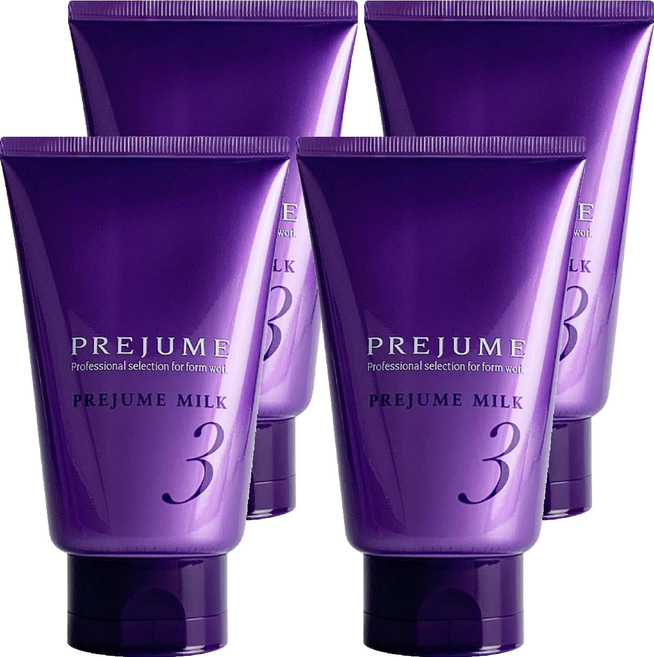 mILBOn PREJUME MILK 風潮水髮膜 3, 110g, 4件
