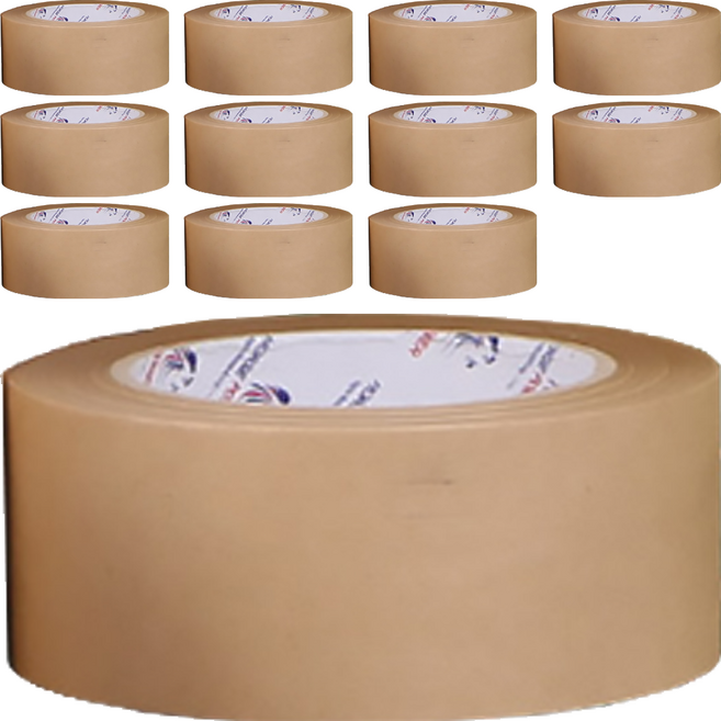 comet 牛皮紙封箱膠帶 48mm*40m, 棕色, 12捲