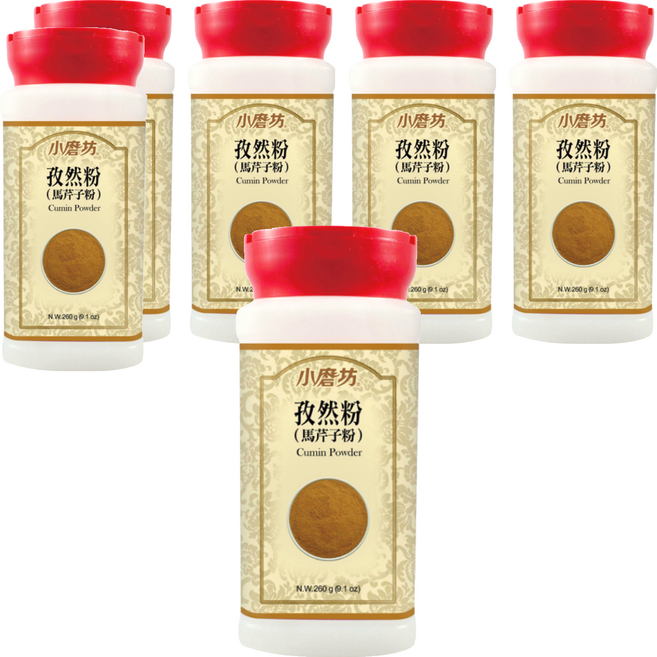 小磨坊 孜然粉 馬芹子粉, 260g, 6瓶