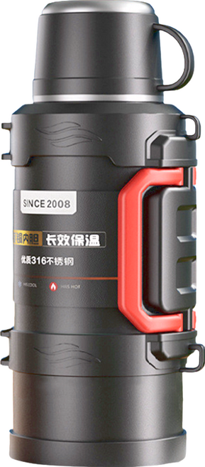 316保溫壺, 耀石黑, 1個, 4L