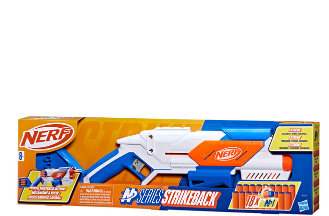 Hasbro 孩之寶 NERF 樂活打擊 N系列 玩具槍, Strikeback, 1支