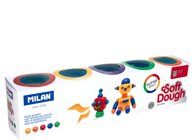 MILAN 捏捏麵團好好玩黏土, 閃光糰子, 1組