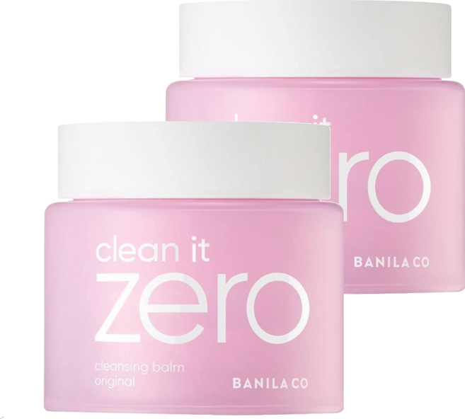 BANILA CO 芭妮蘭 台灣公司貨 ZERO零感肌瞬淨卸妝霜 經典潤澤, 180ml, 2罐