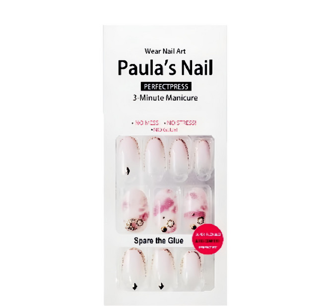 Paula's Nail 寶拉美甲 PNW6-0006 30片, 布拉格戀人, 1組