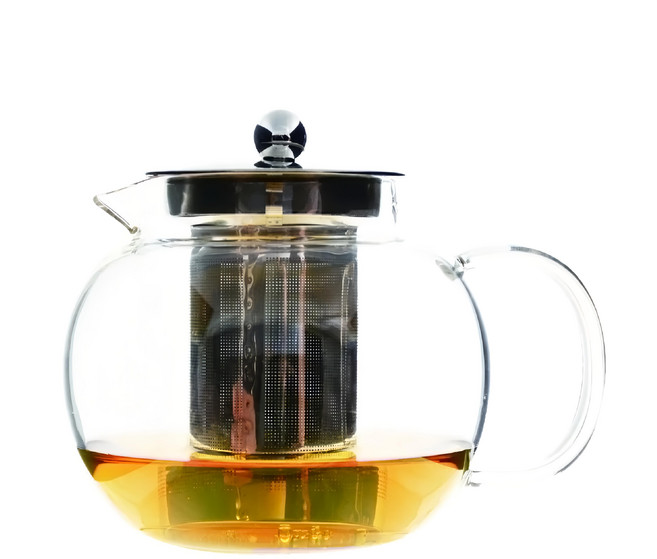 BEER BEAR 皮久熊 沏茶濾泡壺 MY-7353 14.5 x 13.5cm, 玻璃, 950ml, 1個