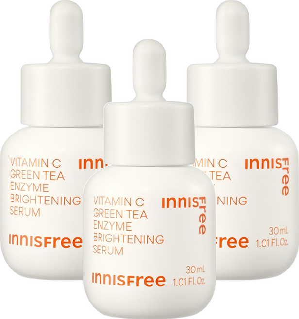 INNISFREE 台灣公司貨 維他命C淨亮精華, 30ml, 3瓶