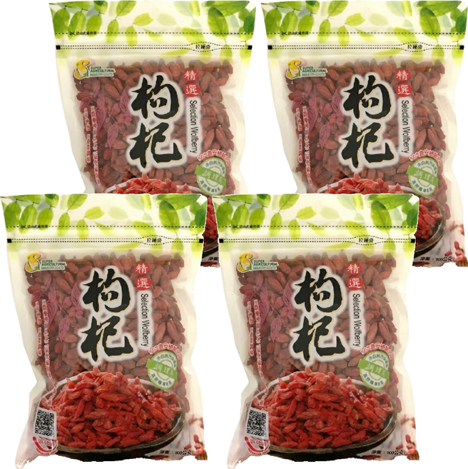 超賀 精選枸杞 調理用, 200g, 4包