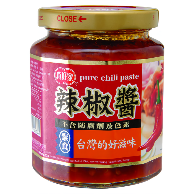 真好家 辣椒醬, 280g, 1罐
