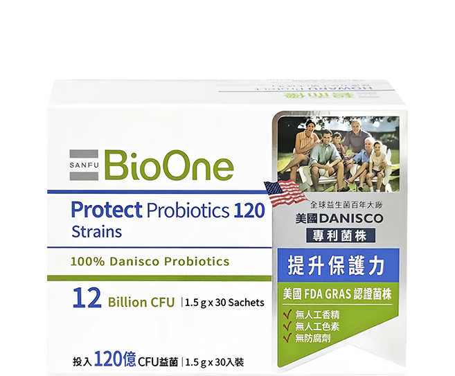 BioOne 碧而優 Protect保護力益生菌120, 30包, 1.5g, 1盒