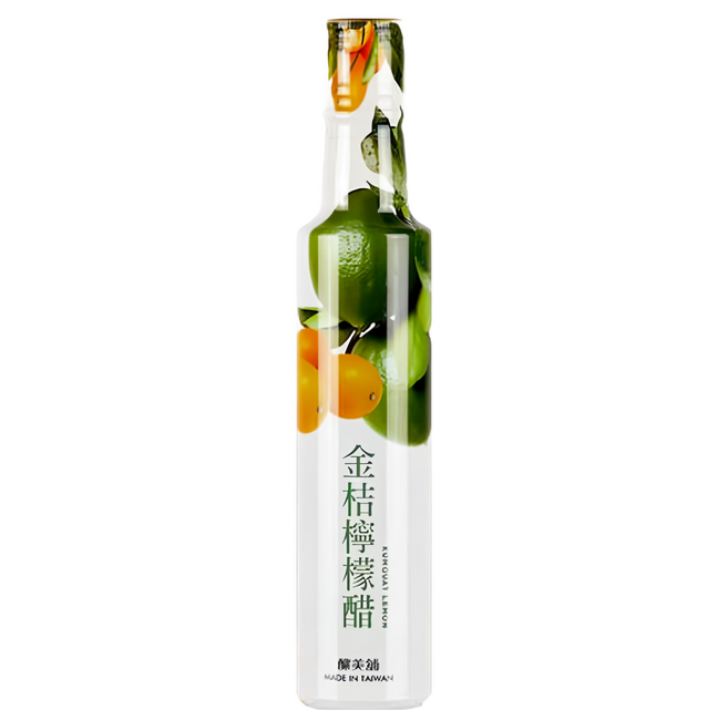 釀美舖 金桔檸檬醋 100% 鮮果純釀 天然發酵, 250ml, 1瓶
