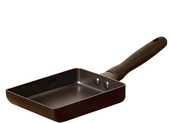 MEYER 美亞 IH陽極不沾玉子燒鍋 鎧甲黑, 18cm, 1個