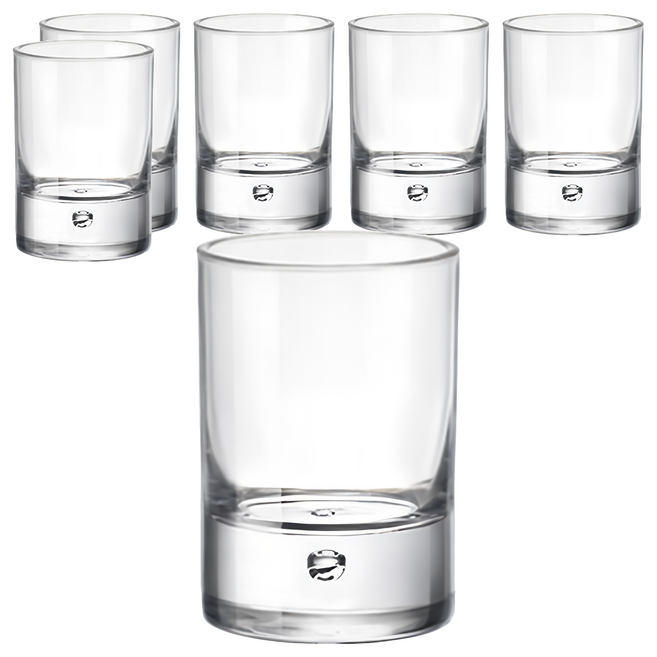 Bormioli Rocco BAR 烈酒杯 透明, 6個