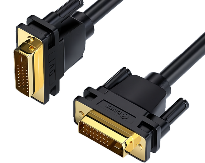 biaze 畢亞茲 電腦顯示器DVI連接線 DVI24 + 1轉換線 公對公 1080P, 5m, 1條
