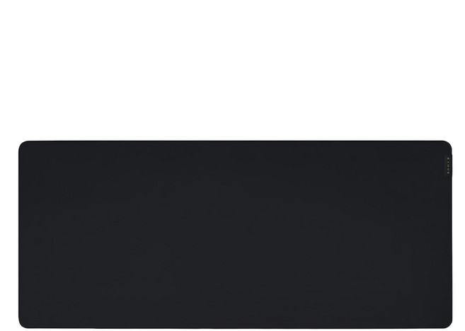 RAZER 雷蛇 滑鼠墊 超細纖織紋理布料表面 高密度橡膠泡綿防滑底部, 黑色, 1個