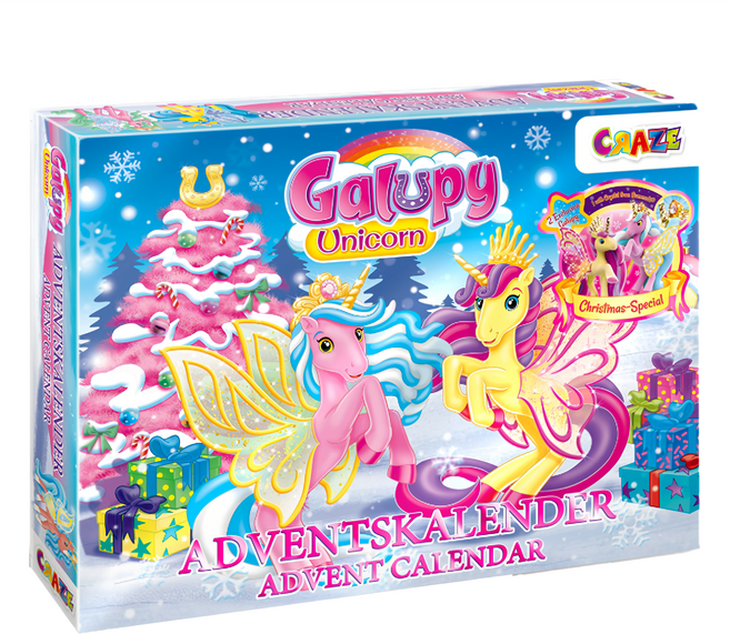 CRAZE 降臨曆 47514 Galupy Unicorn 24驚喜, 1組