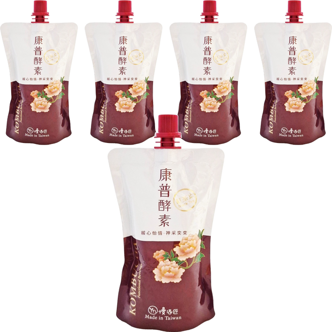 mysa 慢活匠 康普酵素 紅茶, 150ml, 1入, 5包