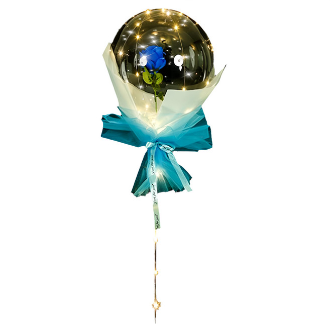 藍玫瑰 Set, 圍紗款, 1個