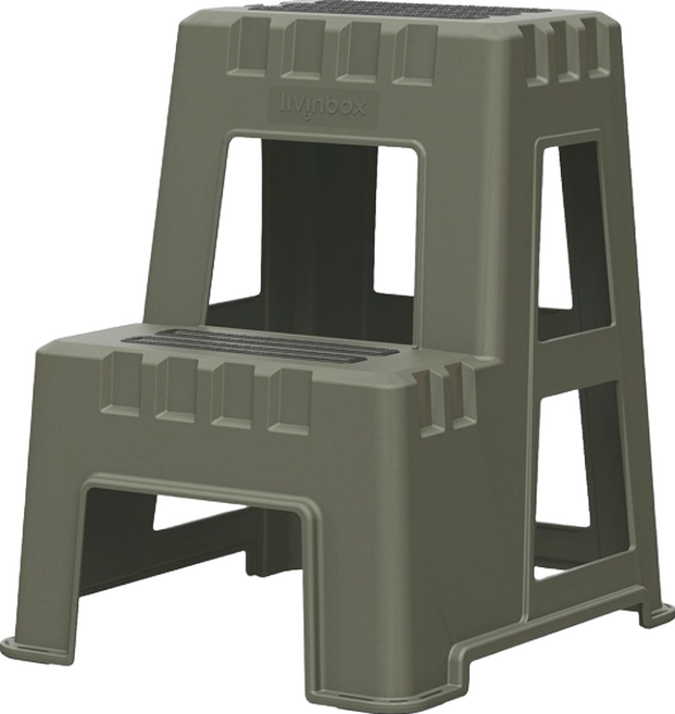 SHUTER 樹德 livinbox 魔豆椅 CH-60 530 x 475 x 604mm, 軍綠色