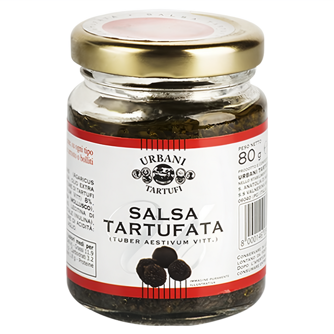 URBANI TARTUFI 夏季松露菌菇醬, 80g, 1罐