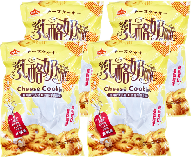 正福堂 乳酪奶酥, 250g, 4袋
