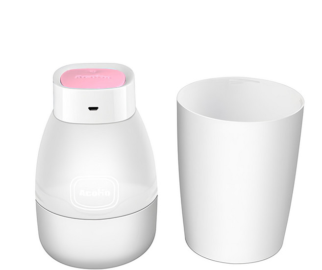 AcoMo PS II USB 6 分鐘專業殺菌器 Micro USB供電 紫外線+臭氧消毒, 粉色