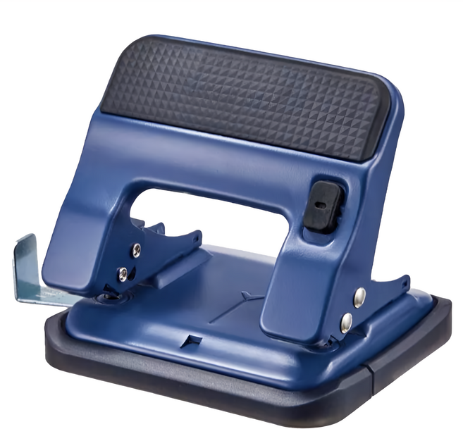KW-triO 堡勝企業 省力50%兩孔打孔機, 藍色, 1個