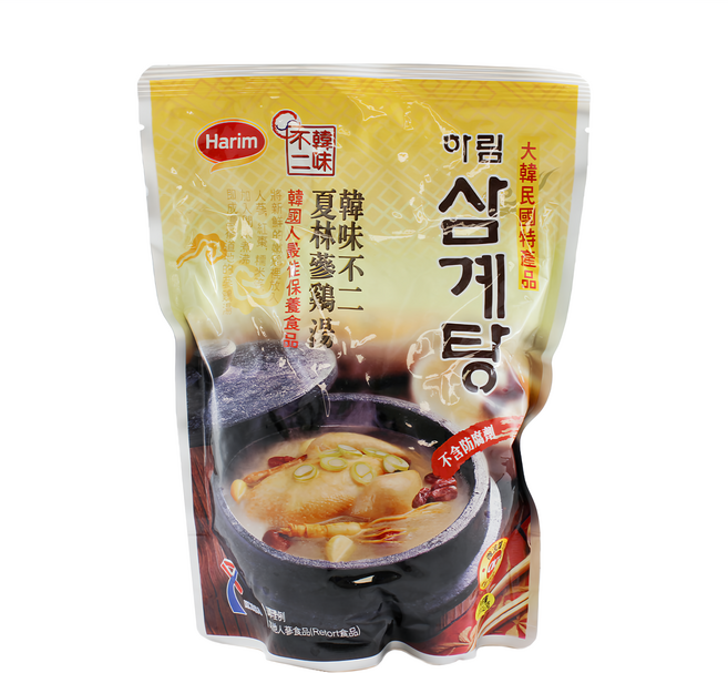 韓味不二 夏林人蔘雞湯, 1kg, 1包