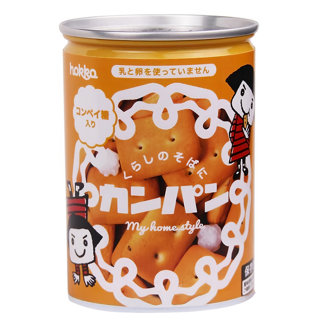 hokka 北陸製菓 備食口糧罐, 110g, 1罐