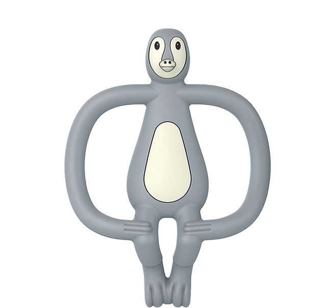 英國 Matchstick Monkey 咬咬猴牙刷固齒器, 固齒器, 企鵝波露, 1個