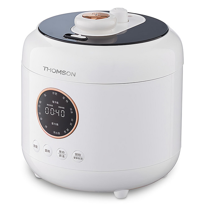 thomson 湯姆盛 舒肥萬用美型壓力鍋, 2.8L, 雲鏡白, 1個