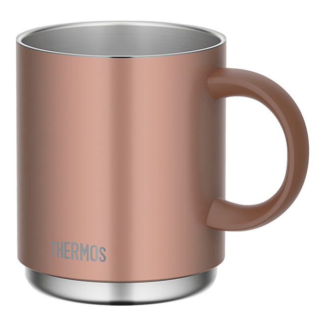 THERMOS 膳魔師 真空斷熱馬克杯 JDS-450, 粉色, 450ml, 1個