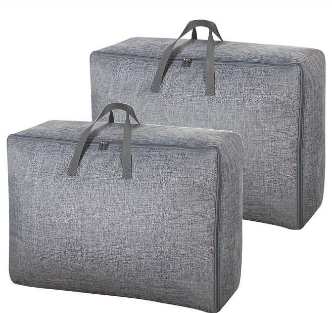 comet Home 防水棉被收納袋 XL(70 x 50 x 28cm), 灰色, 2個