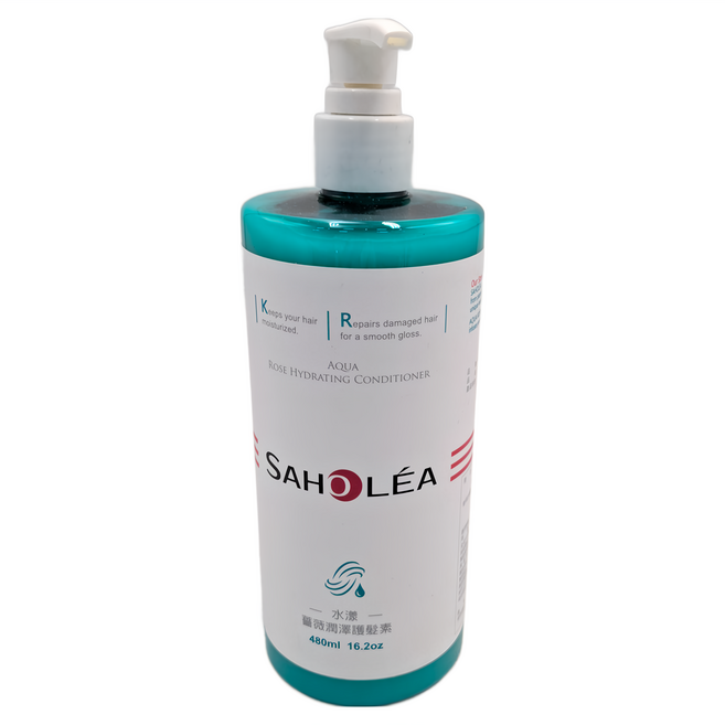SAHOLEA 森歐黎漾水漾薔薇潤澤護髮素, 480ml, 1瓶