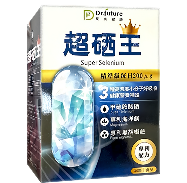 Dr.future 長泰健康 超硒王鎂配方膠囊 500mg, 30顆, 1盒