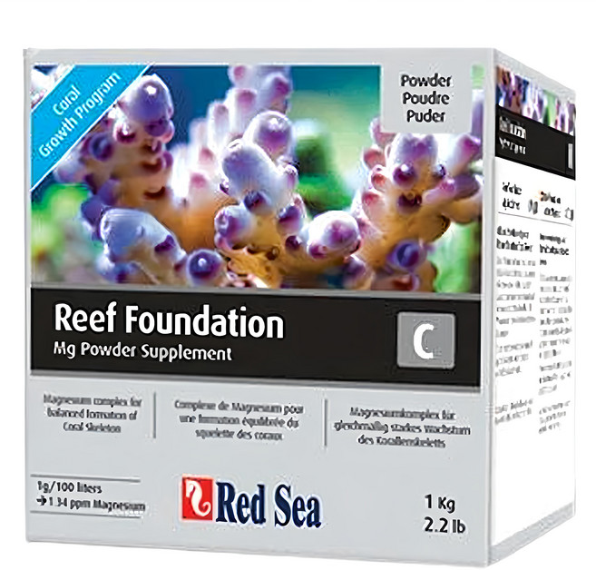 Red Sea 紅海 珊瑚鎂添加劑 粉狀 R22037, 1kg, 1盒