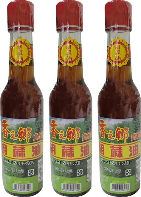 H.J.S 惠家香 香之鄉 胡蔴油, 230ml, 3瓶