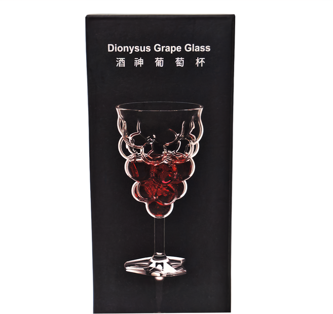 DIONYSUS 酒神醒酒器 酒神葡萄杯 80 x 145mm, 200ml, 1盒