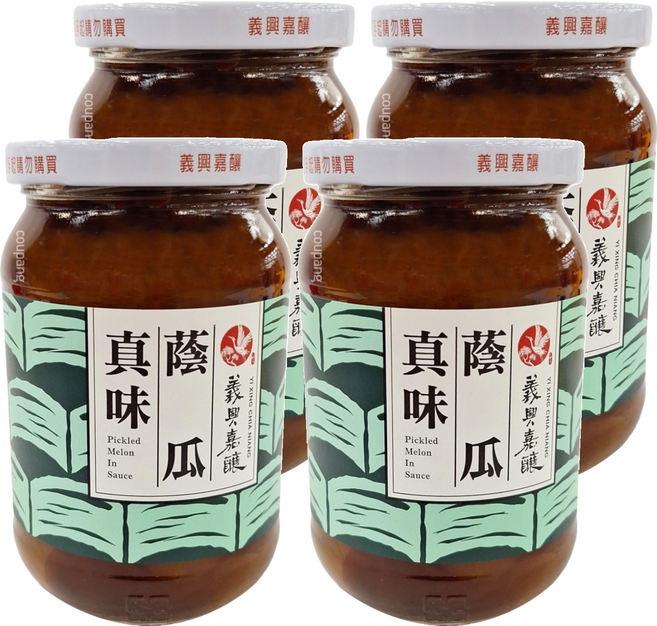 義興嘉釀 真味蔭瓜, 360g, 4罐