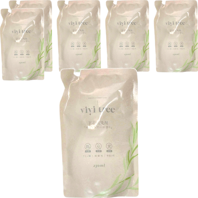 vivi tree 私密衣物手洗精補充, 230ml, 6包