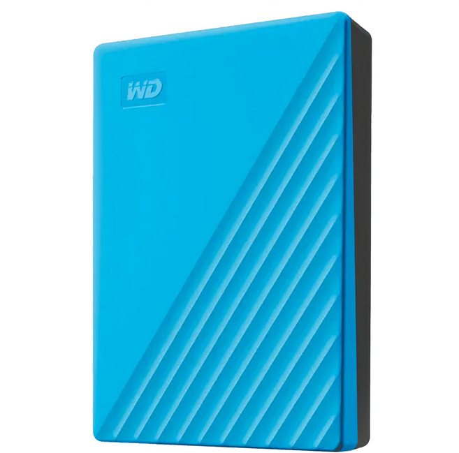 Western Digital 威騰 My Passport 4TB 行動硬碟2019 2.5吋 藍色, 1個