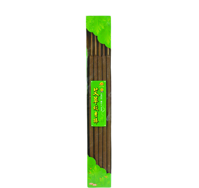 益成檀香 艾草驅蚊香棒 10支入, 600g, 1盒