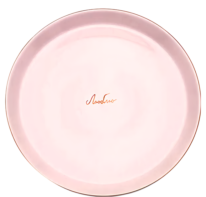 RADIANT STAR 璀璨之星 法式浪漫粉色金邊碗盤組/餐具組 CK008, 粉色, 1個