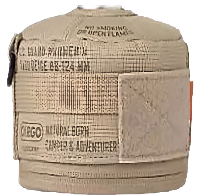 CARGO container 工業風高山瓦斯罐保護套 230g, 1個, 沙色