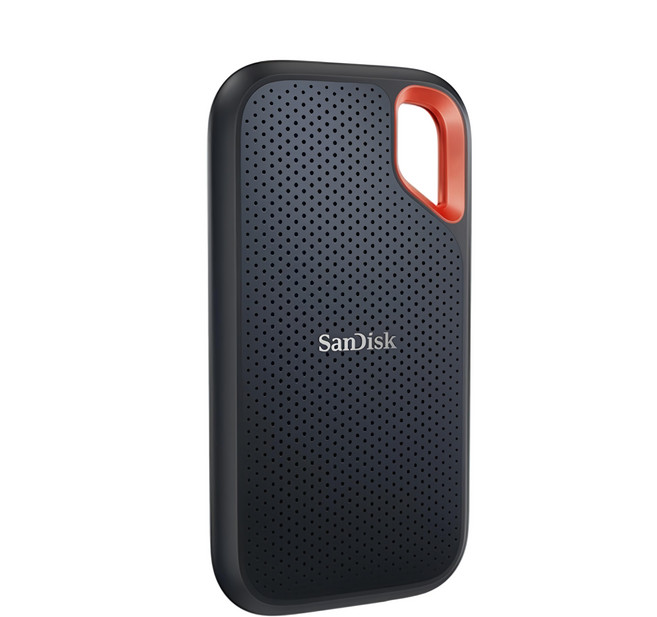 SanDisk 晟碟 Extreme 行動固態硬碟 SDSSDE61, 1TB, 黑色