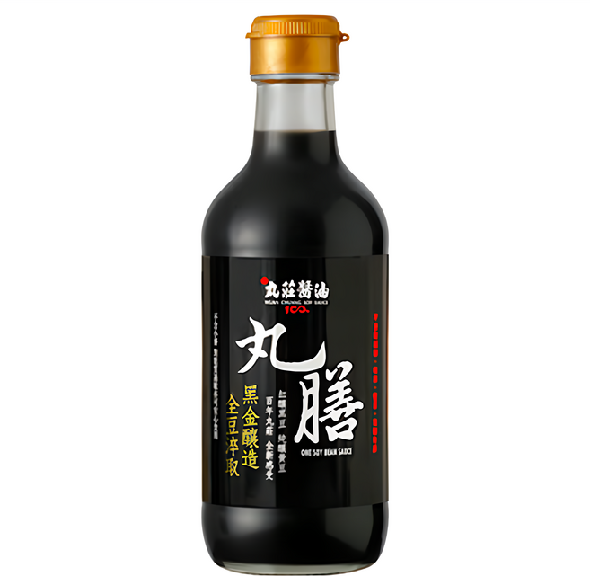 丸莊醬油 丸膳全豆萃取純釀醬油, 300ml, 1瓶