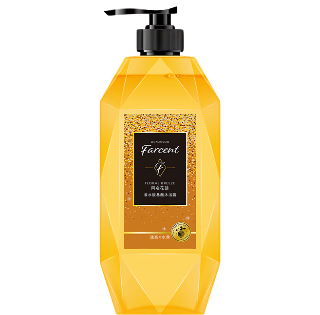 Farcent 花仙子 香水胺基酸沐浴露 同名花語, 780g, 1瓶