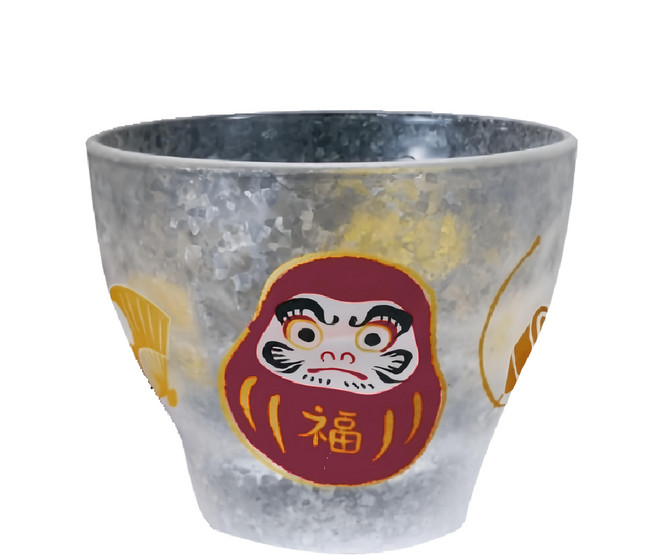 ADERIA 達摩杯 日製 70 x 57mm, 透明, 90ml, 1個