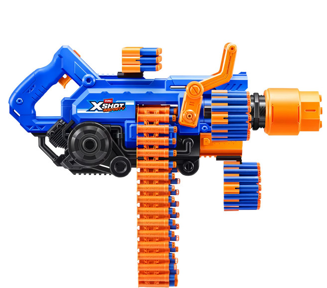 X SHOT 狂戰士系列 冒煙貝羅 射擊玩具, 1個, 混和顏色